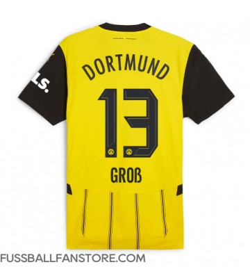 Borussia Dortmund Pascal Gross #13 Replik Heimtrikot 2024-25 Kurzarm